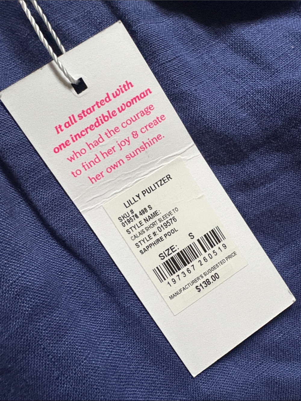 Lilly Pulitzer Calais short sleeve top, S - Picture 3 of 4